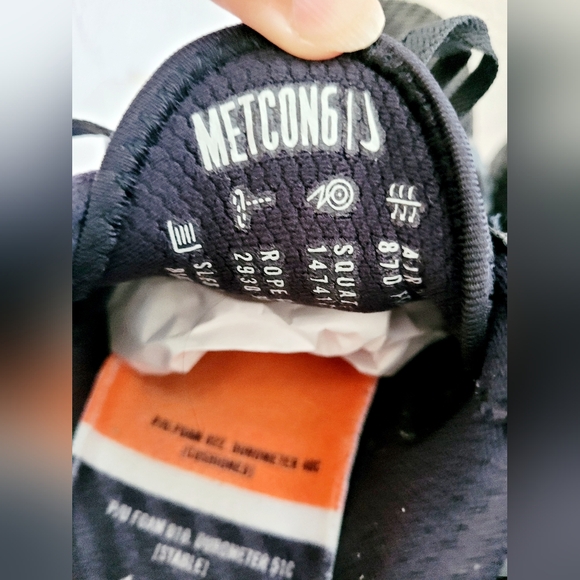 Nike Metcon 6 Light Solar Flare Heather Mesh Lightweight Trainers 10.5 Men's - Picture 9 of 16